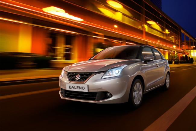 Premieres photos de la nouvelle suzuki baleno 