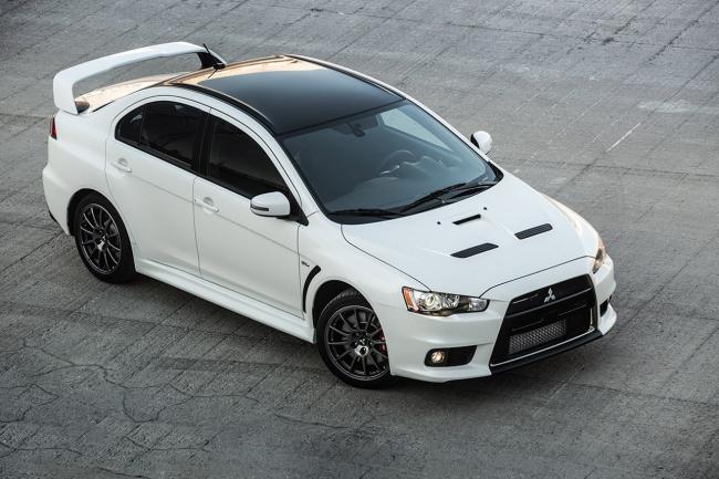 Mitsubishi lancer evolution final edition baroud d honneur americain 