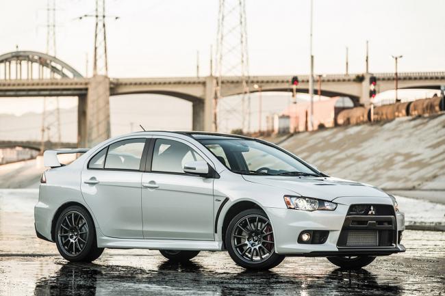 Mitsubishi lancer evolution final edition baroud d honneur americain 