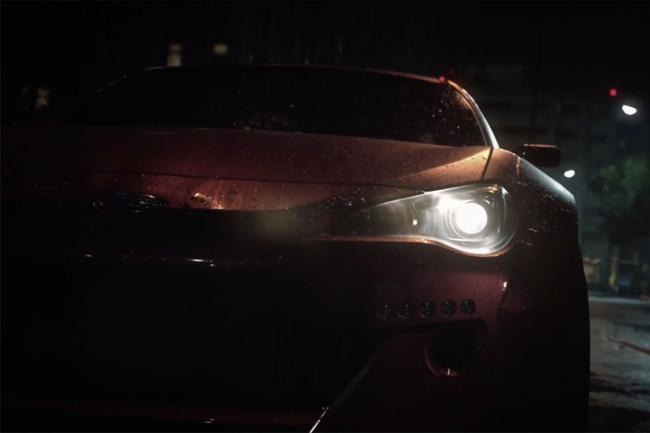 Need for speed un zoom sur le menu des modifications 