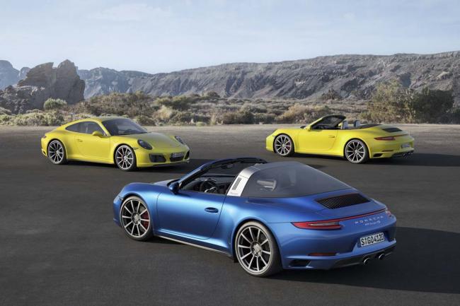 Porsche 911 carrera 4 et 4s deux turbos et plus de puissance 