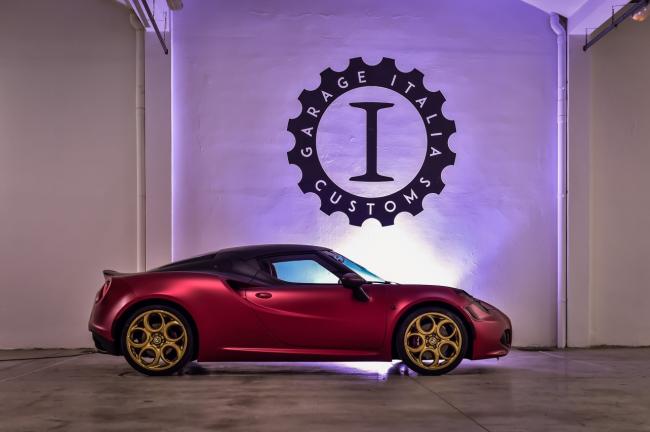 Alfa romeo 4c la furiosa juste pour dubai 