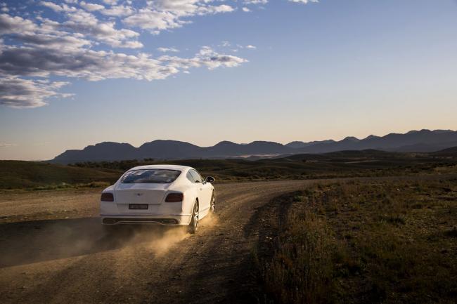 La bentley continental gt speed a l assaut de l australie a 331 km h 