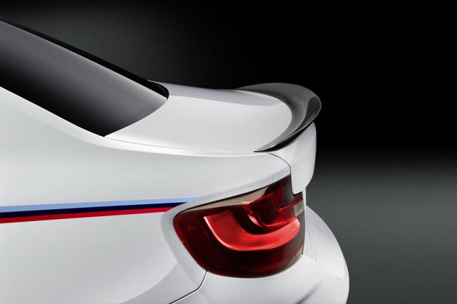 Ouverture du catalogue m performance pour la bmw m2 coupe 