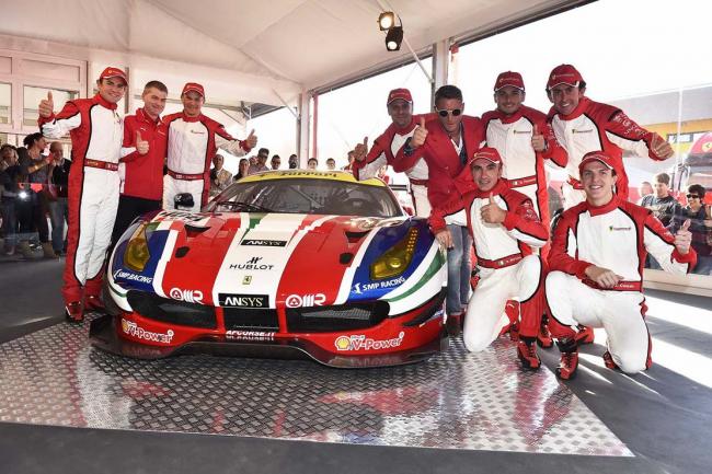 Ferrari presente les 488 gte et gt3 