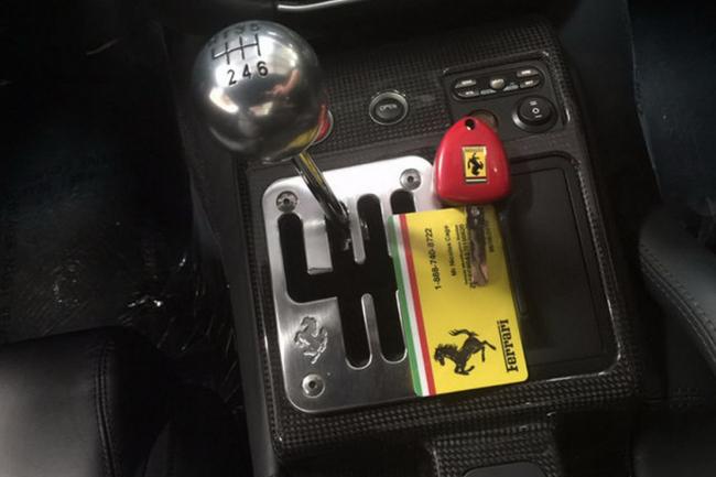 La ferrari 599 gtb de nicolas cage aux encheres sur ebay 
