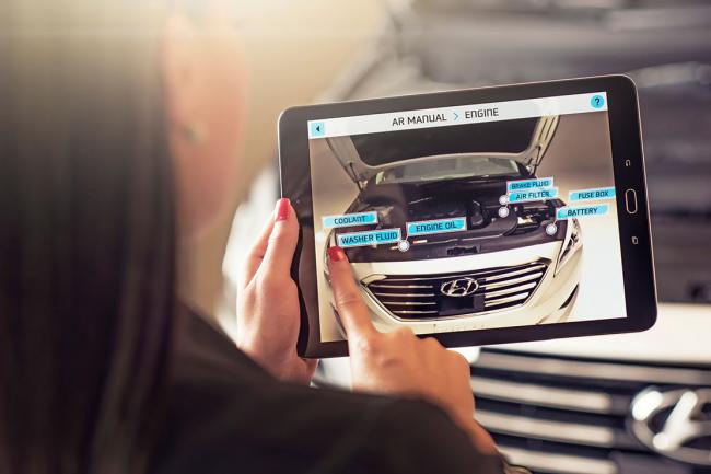 Hyundai lance le manuel d utilisation a realite augmentee 