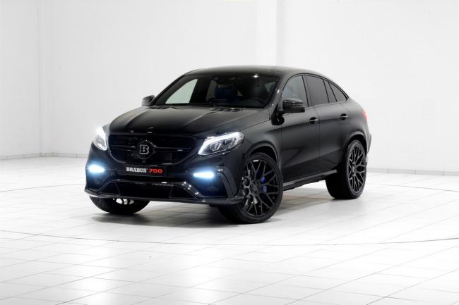 Tuning brabus offre 700 chevaux au mercedes gle coupe 