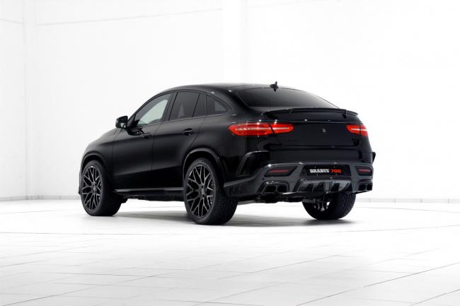 Tuning brabus offre 700 chevaux au mercedes gle coupe 