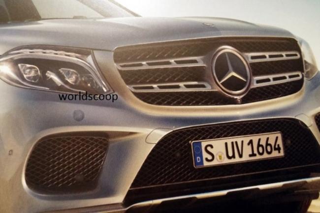 Premieres photos en fuite pour le mercedes gls 