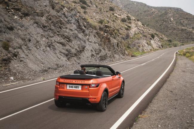 Land rover le range rover evoque cabriolet est la 