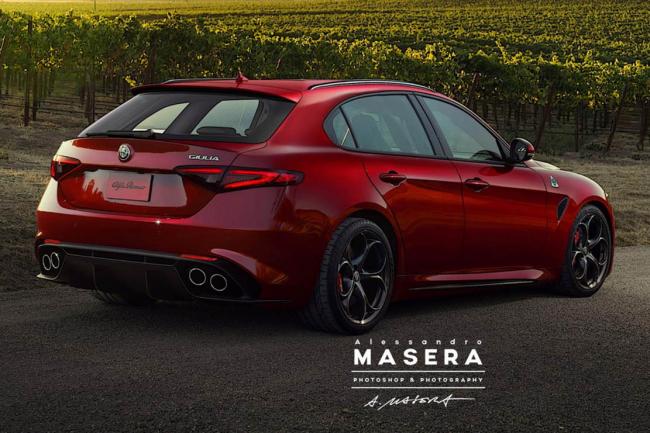 Plaisir virtuel alfa romeo giulia sw 