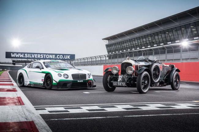 La bentley continental gt3 rencontre la blower de 1930 