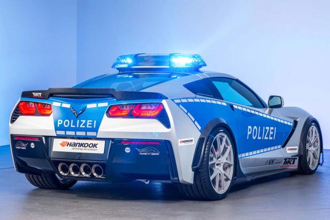 Une corvette c7 polizei par tikt performance 