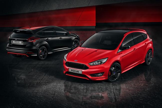Serie speciale ford focus red edition et black edition 