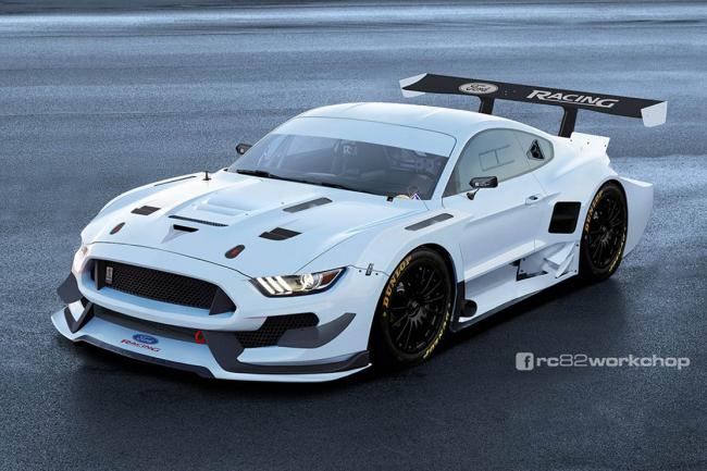 La ford mustang shelby gt350 imaginee pour le dtm 