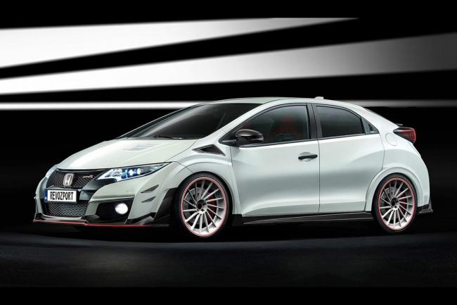 Revozport retouche l esthetique de la honda civic type r 