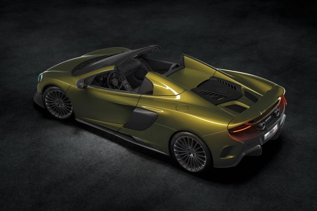 Mclaren 675lt spider un toit escamotable pour le plaisir des clients 