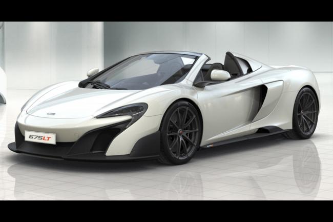 Le configurateur de la mclaren 675lt spider en ligne 