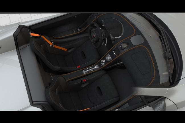 Le configurateur de la mclaren 675lt spider en ligne 