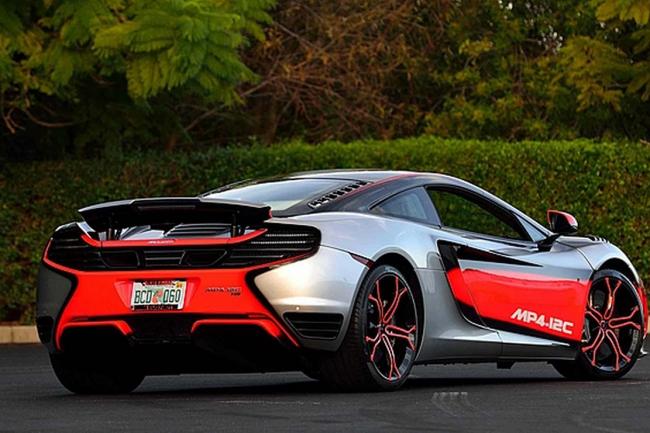 La mclaren mp4 12c de ron dennis estimee a plus d un million de dollars 