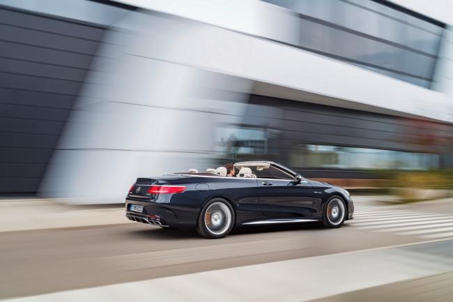 Mercedes amg s 65 cabriolet 630 ch en decapotable 