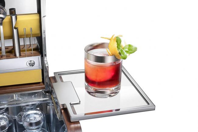 Le panier a cocktail haut de gamme de rolls royce 