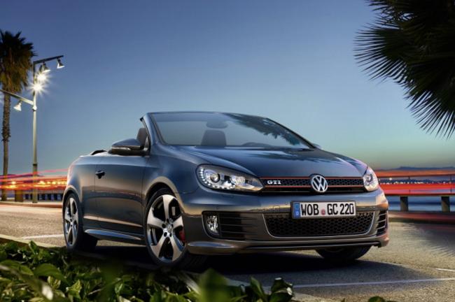 La golf gti cabriolet mise a jour en version 2016 