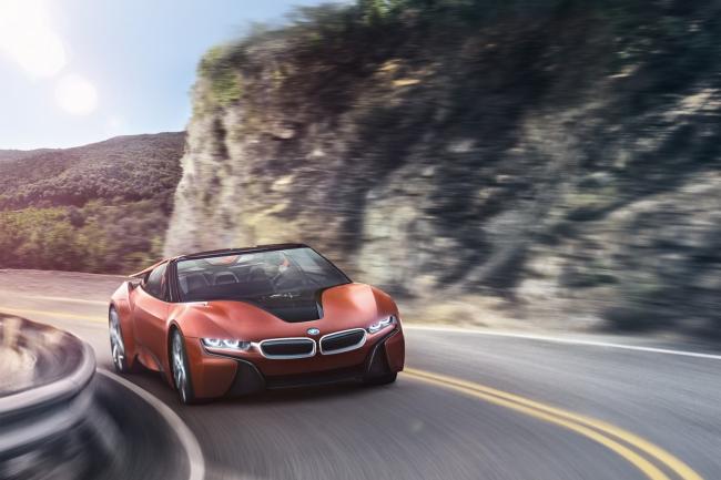 Bmw i vision future interaction la i8 spyder sous forme de concept techno 