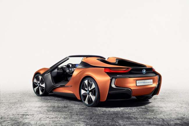 Bmw i vision future interaction la i8 spyder sous forme de concept techno 