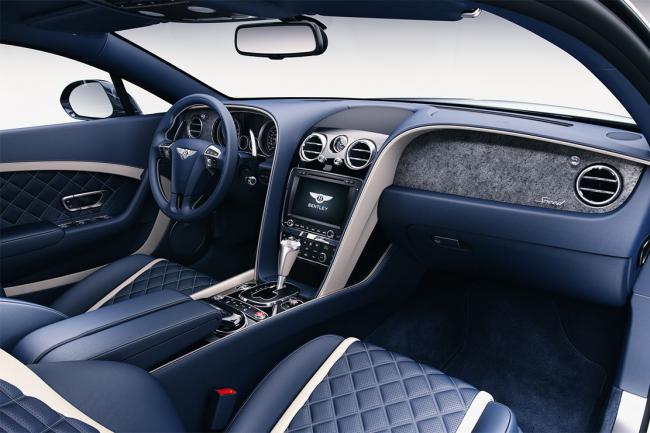 Bentley et mulliner proposent des placages interieurs en pierre 