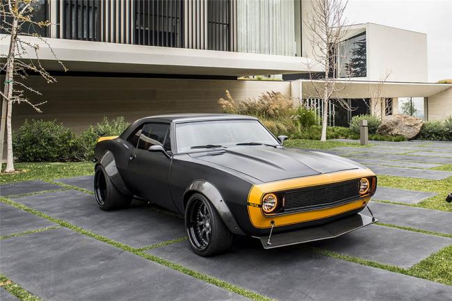 La chevrolet camaro bumblebee de transformers 4 aux encheres 