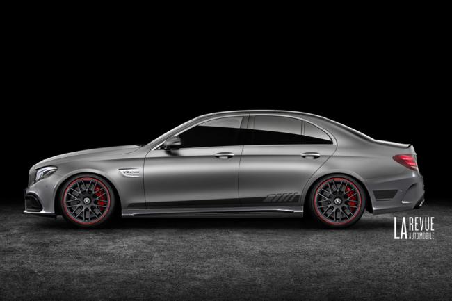 Illustration mercedes classe e63 amg 