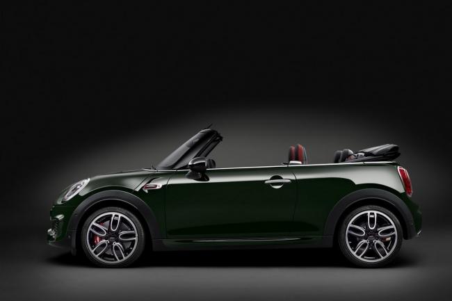 La mini cabrio se lache en version john cooper works 