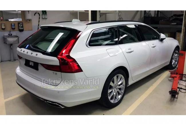 Spyshot la future volvo v90 a decouvert 