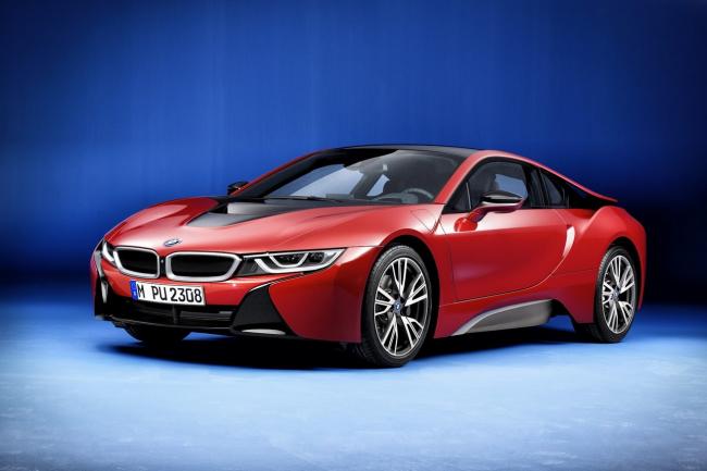 Serie speciale protonic red edition pour la bmw i8 