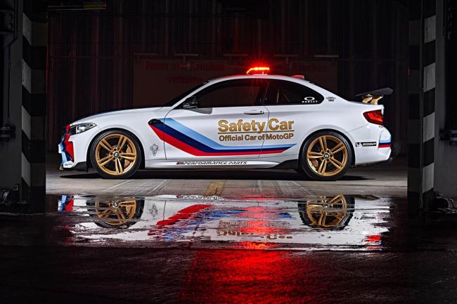 La bmw m2 coupe securise le championnat motogp 2016 