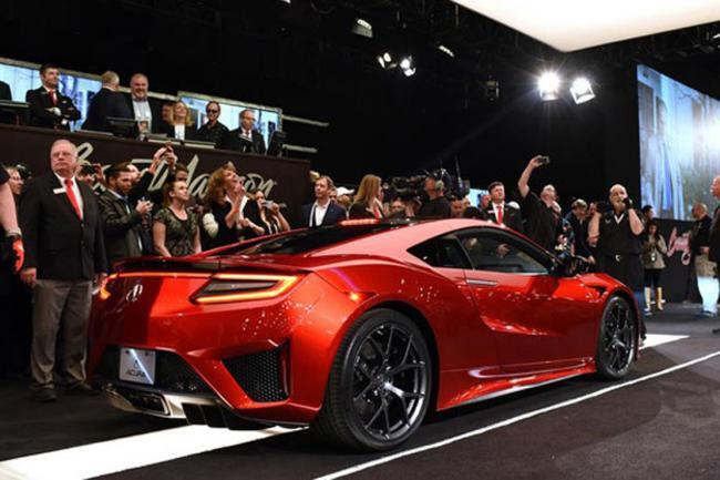 La premiere acura nsx vendue 1 2 million de dollars 