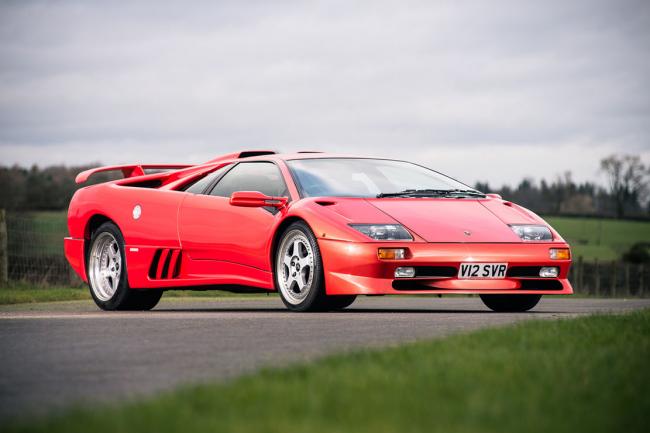 La derniere lamborghini diablo sv aux encheres 