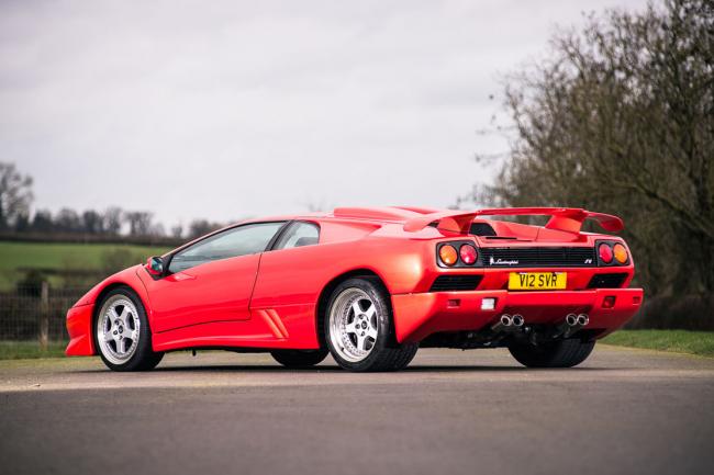 La derniere lamborghini diablo sv aux encheres 