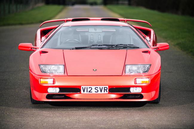 La derniere lamborghini diablo sv aux encheres 