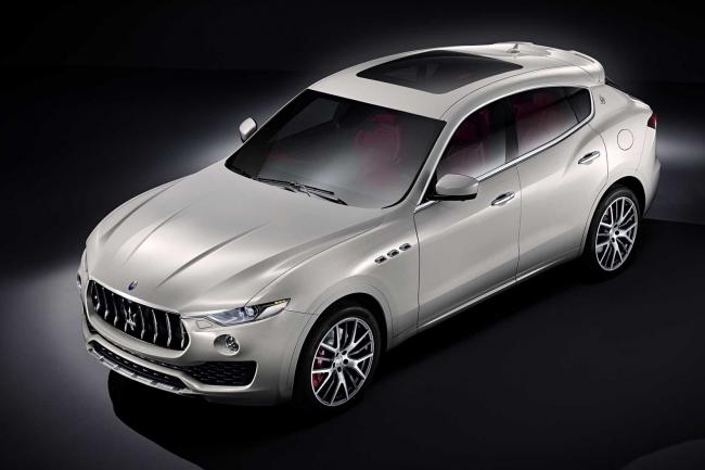 La maserati levante en avant premiere 