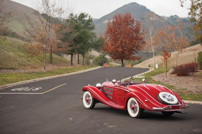 Une mercedes 540 k special roadster vendue 9 9 millions de dollars en arizona 