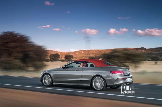 La mercedes classe c cabriolet en approche nous l avons imaginee 