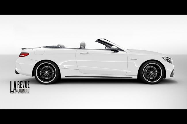 La mercedes classe c cabriolet en approche nous l avons imaginee 