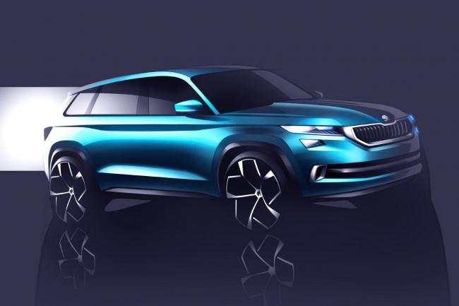 Skoda visions concept le suv 7 places de skoda a geneve 