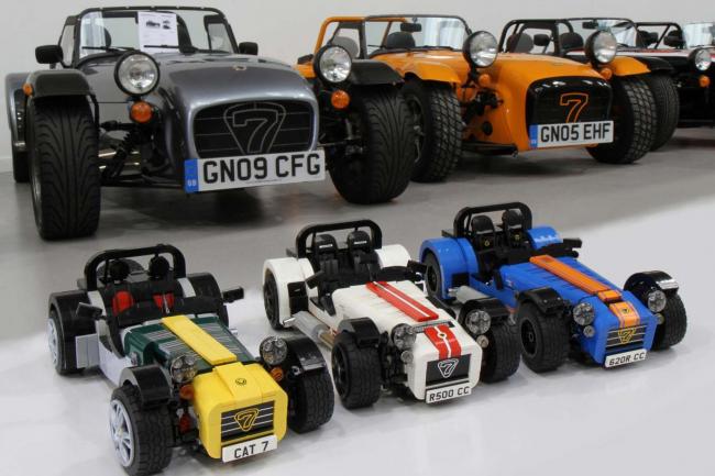 Caterham seven la version lego 