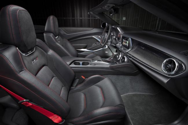 La chevrolet camaro zl1 perd le toit 