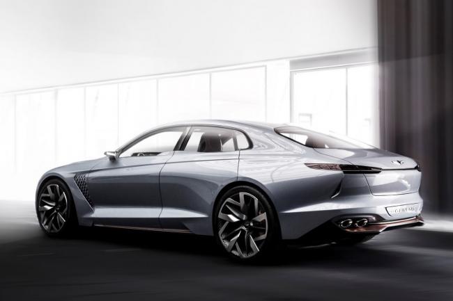 Genesis un concept de berline pour la marque de luxe de hyundai 