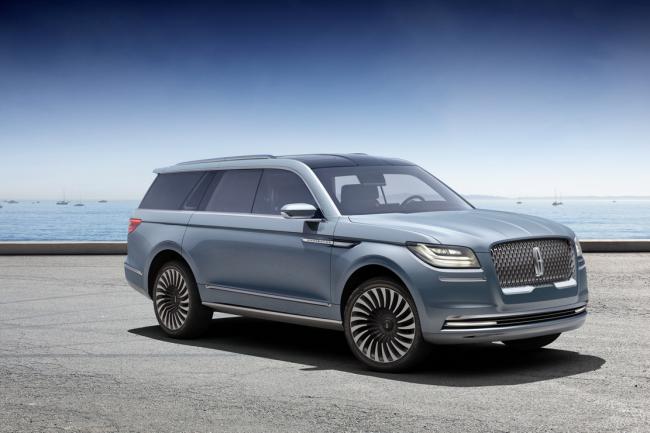 Lincoln navigator concept la surprise de new york 